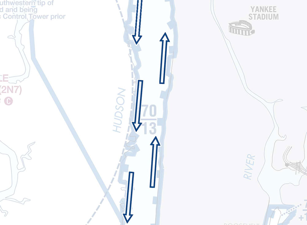 VFR transition routes